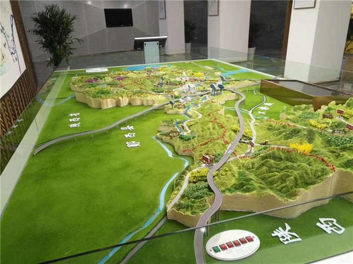 精博達模型 漢陽田園沙盤服務至上，塑造展覽新標桿